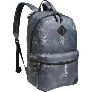 adidas 3-Stripe Classic Backpack for Men and Women, Bag with Laptop Sleeve, Meadow Floral Wonder White/Wonder White/5.0, One Size(Tech Aop Grey Four/Black/5.0)