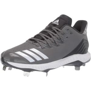 adidas Men’s Icon Bounce Baseball Cleats(Grey Four F17/Footwear White/Carbon)