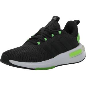 adidas Men’s Racer TR23 Sneaker(Carbon/Carbon/Lucid Lime)