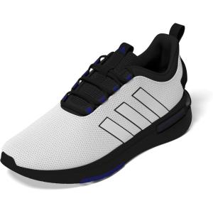 adidas Men’s Racer TR23 Sneaker(White/Black/Lucid Blue)