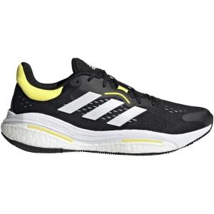 adidas Men’s Solarglide 5 Sneaker(Black/Yellow-black)