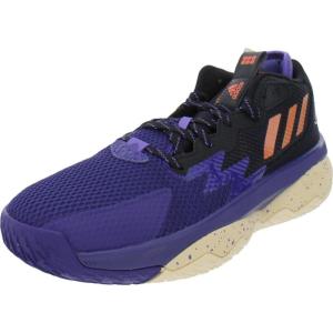 adidas Unisex-Adult Harden Vol. 5 FuturenaturalBasketball Shoe(Purple/Yellow)
