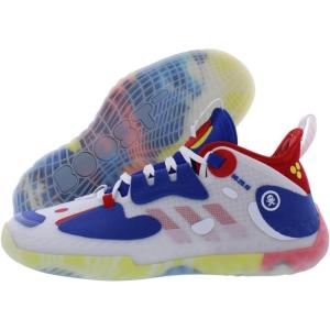 adidas Unisex-Adult Harden Vol. 5 FuturenaturalBasketball Shoe(White/Blue/Red-gy7489)