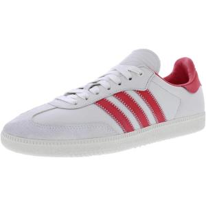 adidas Unisex-Adult Samba Indoor(Grey/Red/Cream)