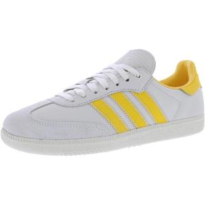 adidas Unisex-Adult Samba Indoor(Grey/Yellow/Grey)