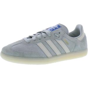 adidas Unisex-Adult Samba Indoor(Wonder Silver/Chalk White)