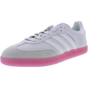adidas Unisex-Adult The Velosamba Cycling Shoe(Grey One/Off White/Lucid Fuchsia)