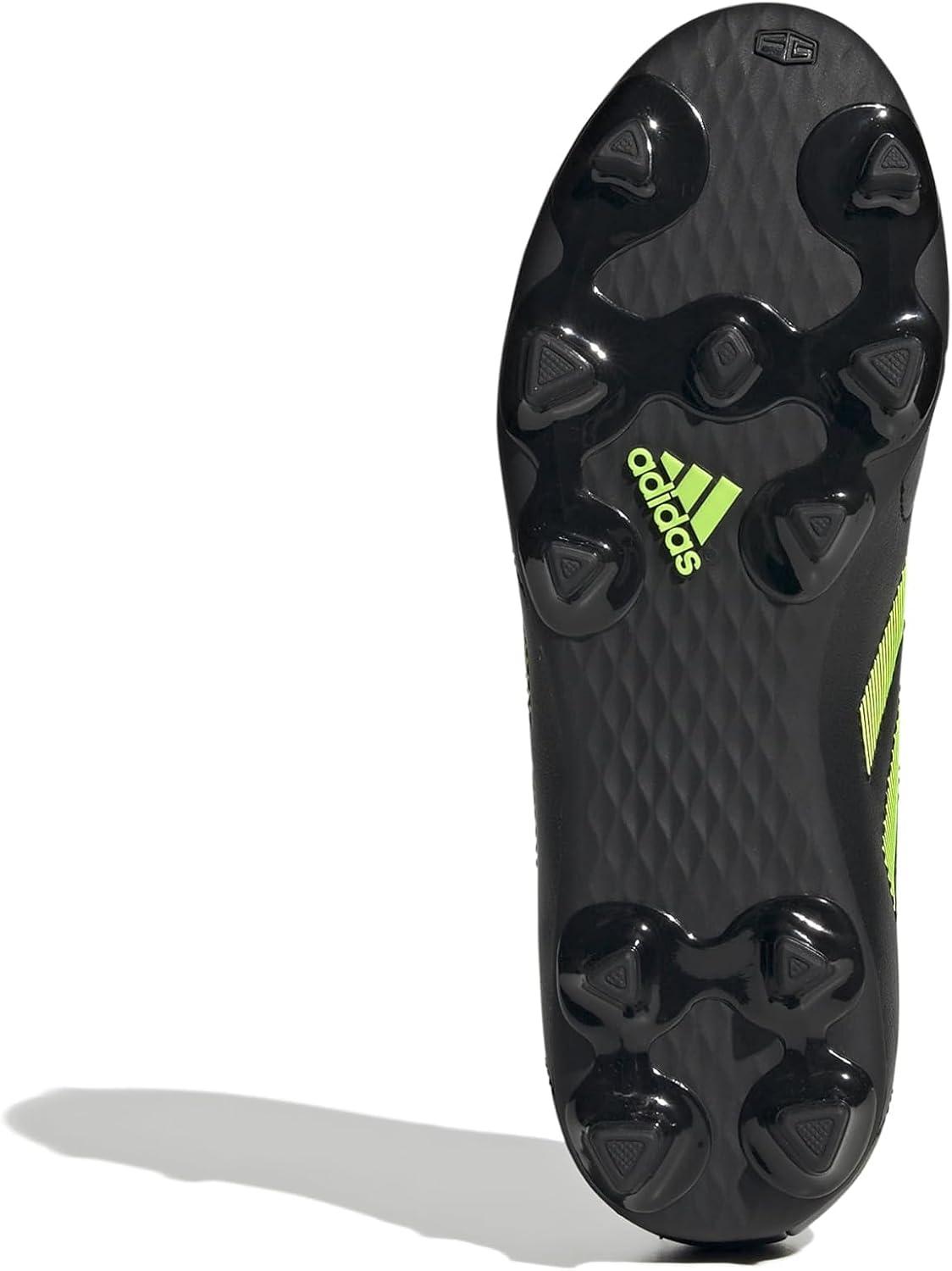 imageadidas Kids Goletto VII Fg ShoesBlackLucid LemonBlack