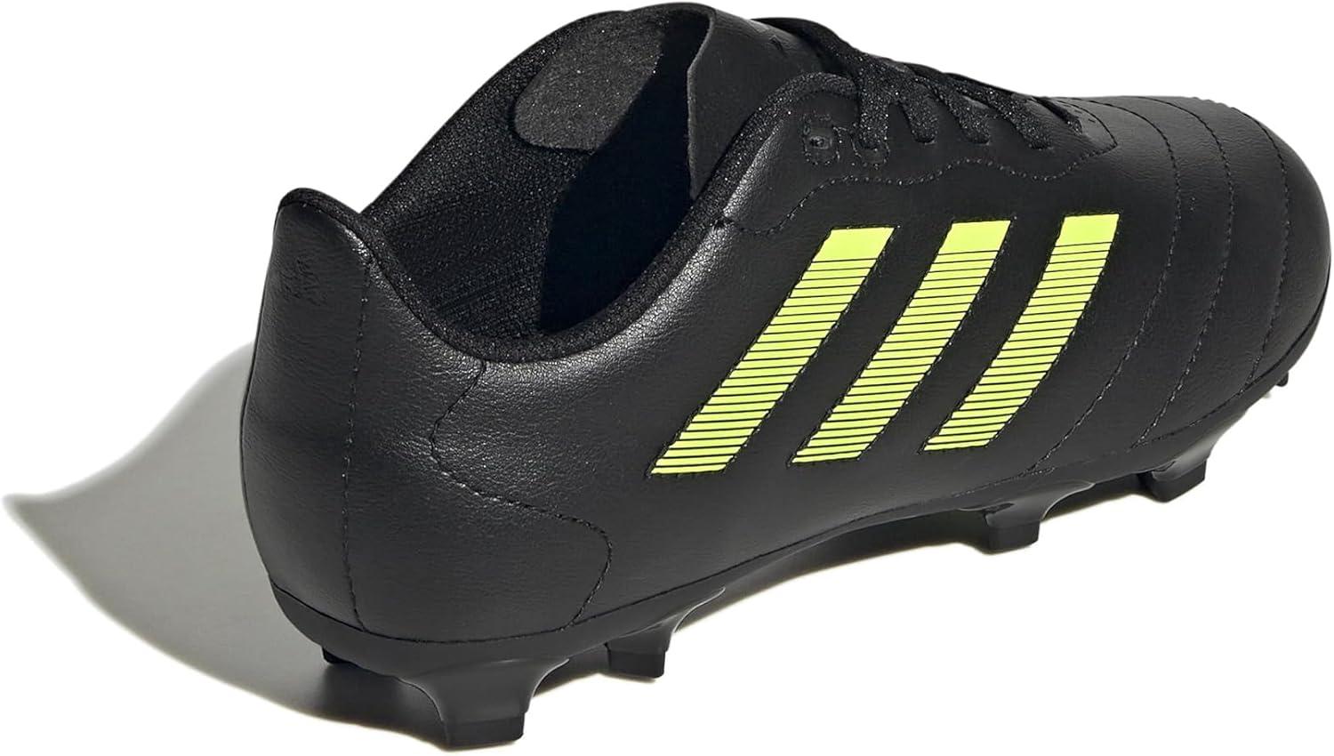 imageadidas Kids Goletto VII Fg ShoesBlackLucid LemonBlack