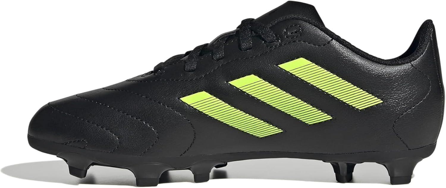 imageadidas Kids Goletto VII Fg ShoesBlackLucid LemonBlack