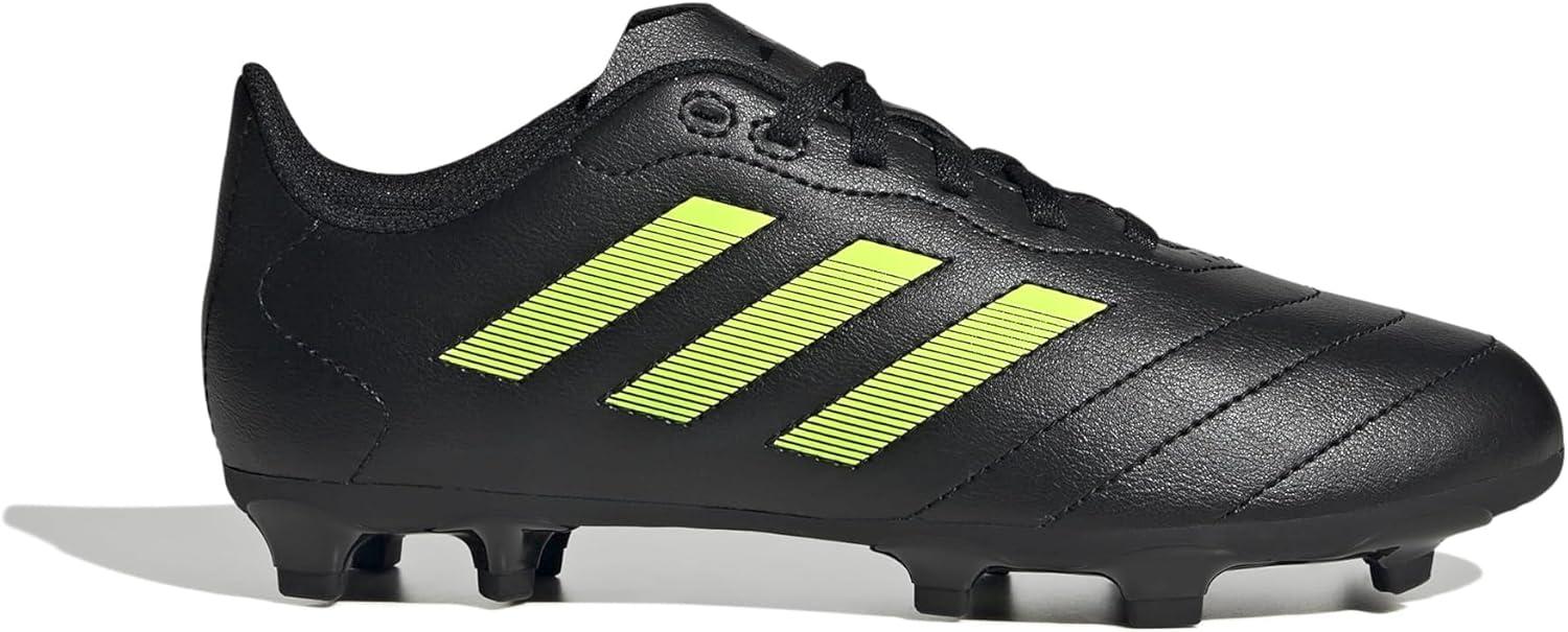 imageadidas Kids Goletto VII Fg ShoesBlackLucid LemonBlack