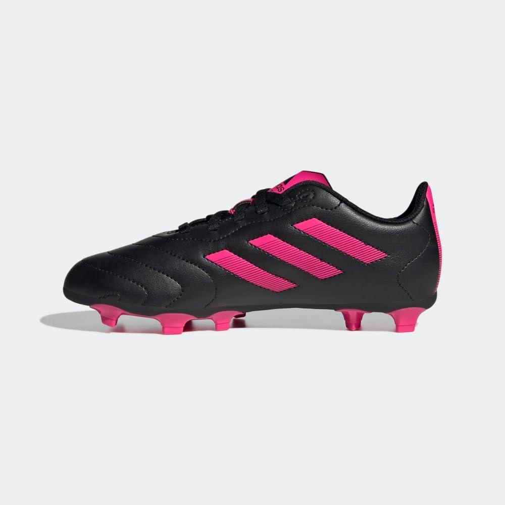 imageadidas Kids Goletto VII Fg ShoesBlackTeam Shock PinkBlack