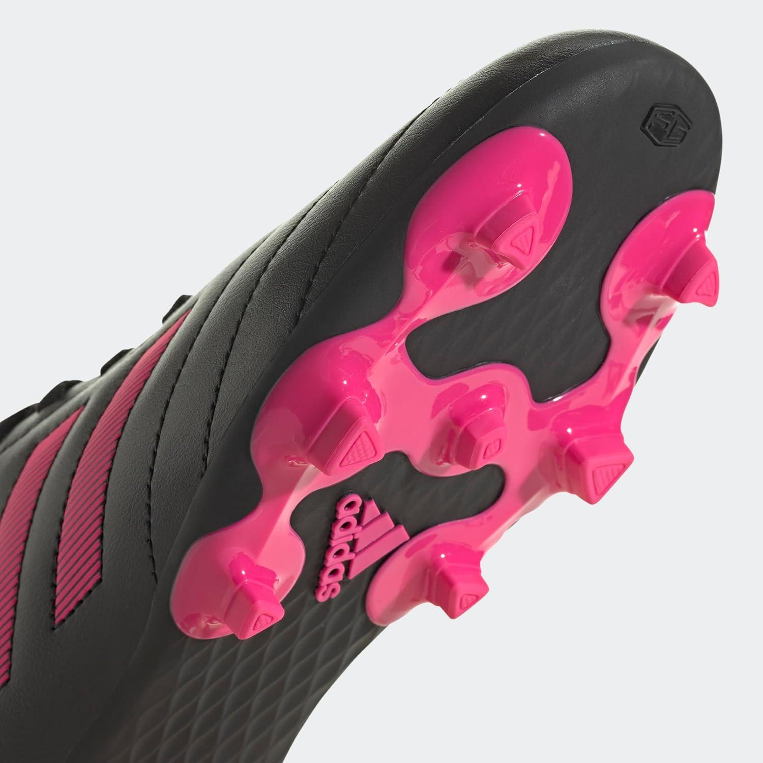 imageadidas Kids Goletto VII Fg ShoesBlackTeam Shock PinkBlack