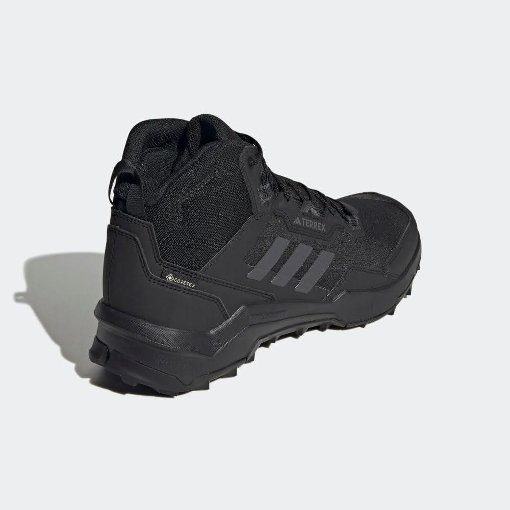 imageadidas Mens Terrex Ax4 Mid Goretex Hiking ShoesBlackCarbonGrey