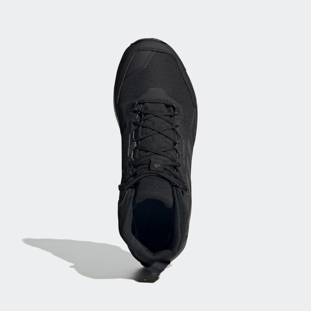 imageadidas Mens Terrex Ax4 Mid Goretex Hiking ShoesBlackCarbonGrey