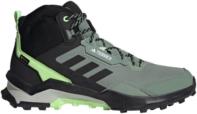 imageadidas Mens Terrex Ax4 Mid Goretex Hiking ShoesSilver GreenBlackCrystal Jade