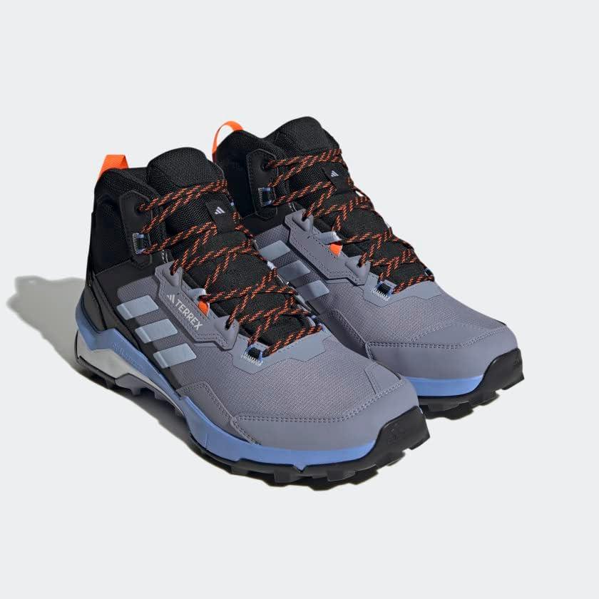 imageadidas Mens Terrex Ax4 Mid Goretex Hiking ShoesSilver VioletBlue DawnCore Black