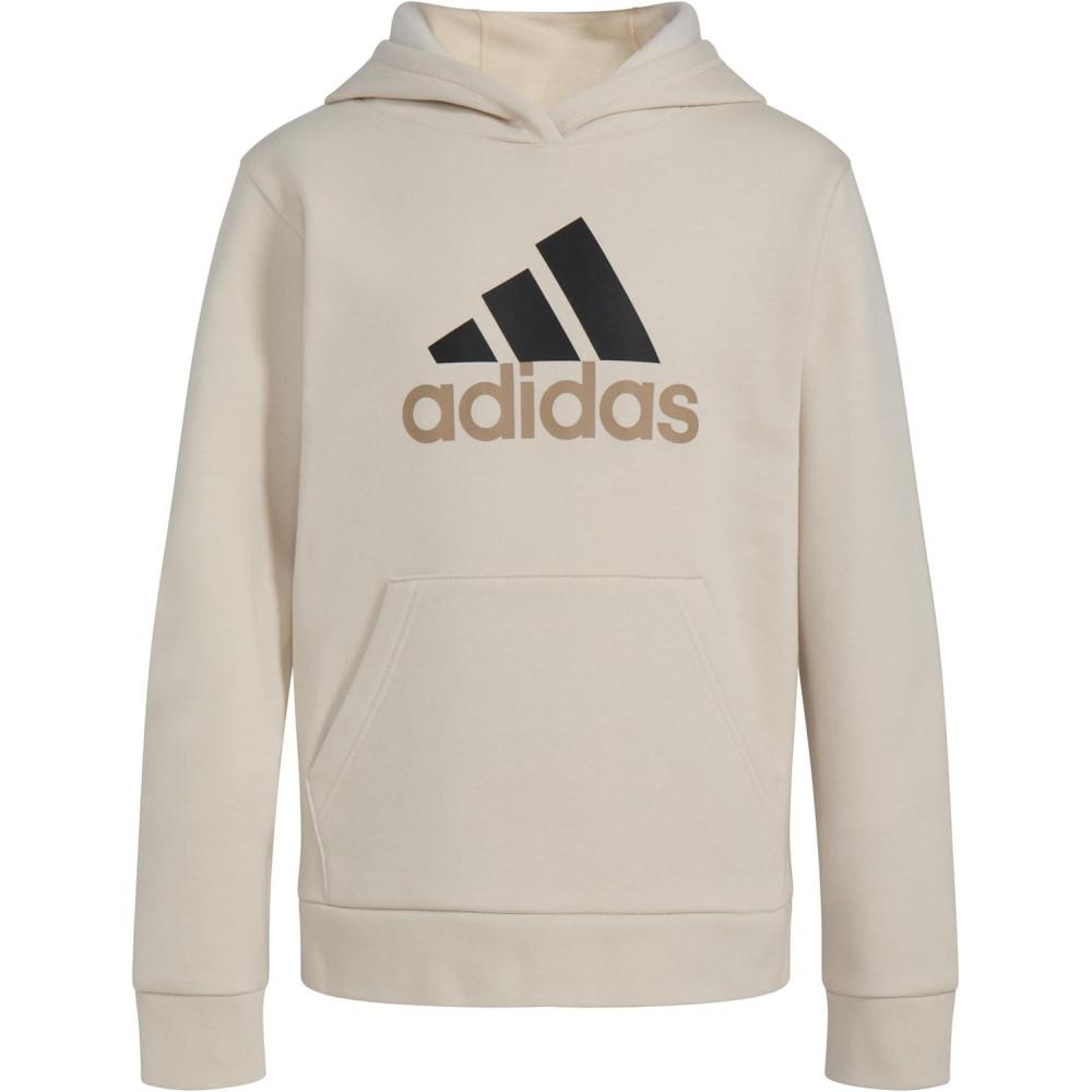 imageadidas Kids Boys Essential Hoodie Training Casual  BlackAlumina Tan