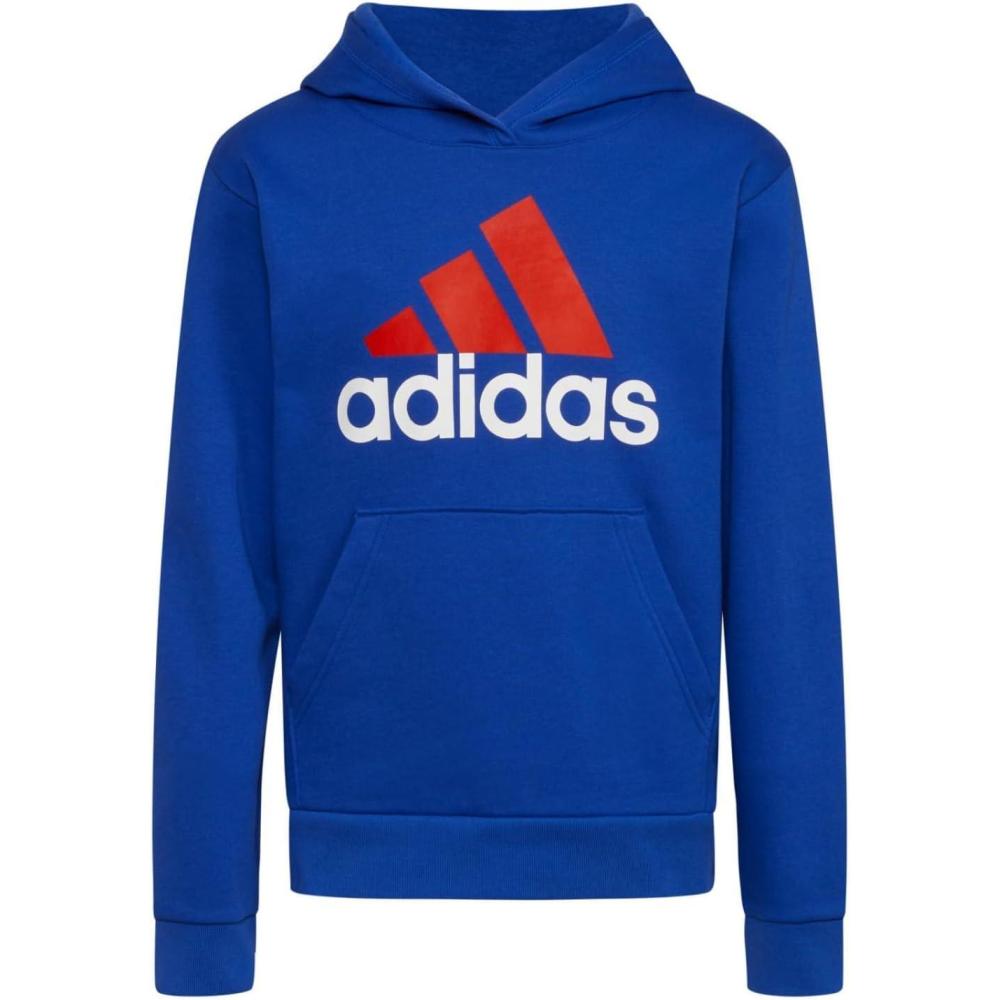 imageadidas Kids Boys Essential Hoodie Training Casual  BlackBrite Blue