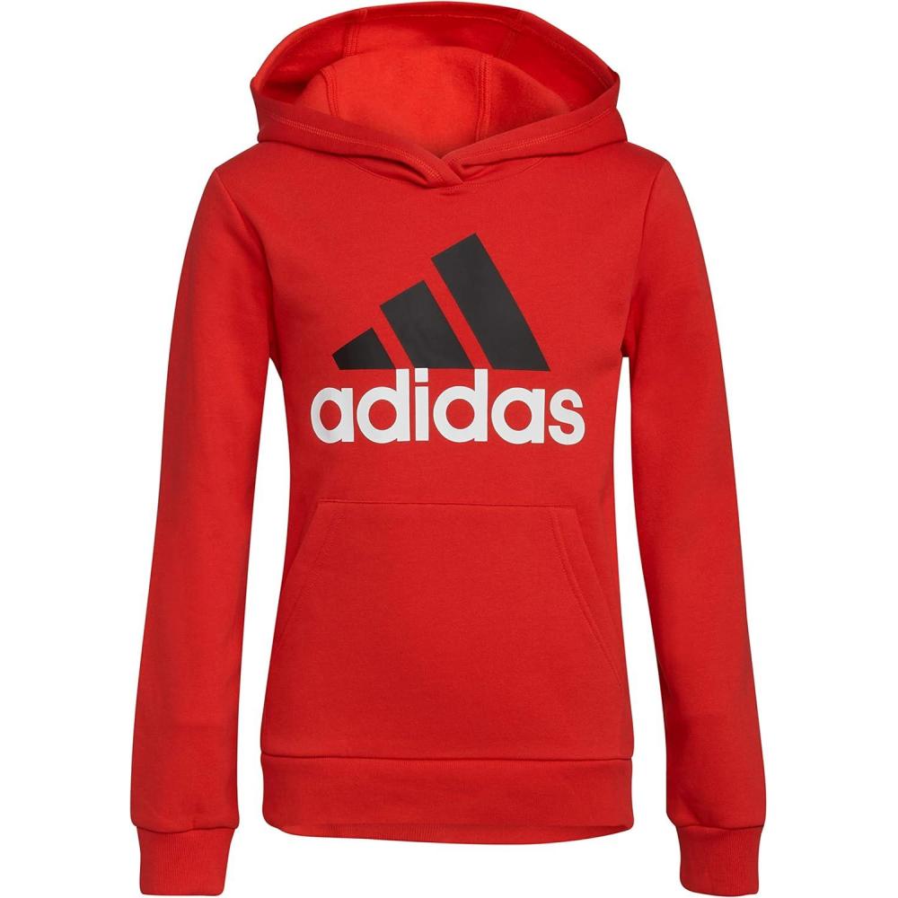 imageadidas Kids Boys Essential Hoodie Training Casual  BlackVivid Red