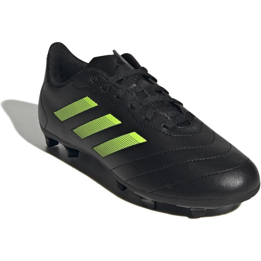 imageadidas Kids Goletto VII Fg ShoesBlackLucid LemonBlack
