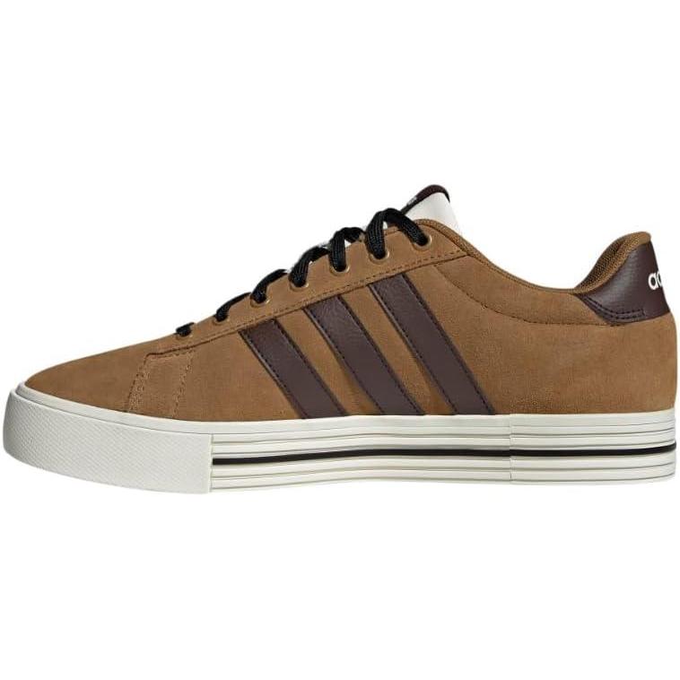 imageadidas Mens Daily 40Bronze StrataDark BrownOff White