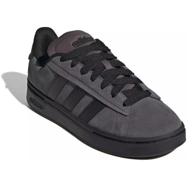 imageadidas Mens Grand Court Alpha 00s SneakerCharcoalBlackBlack