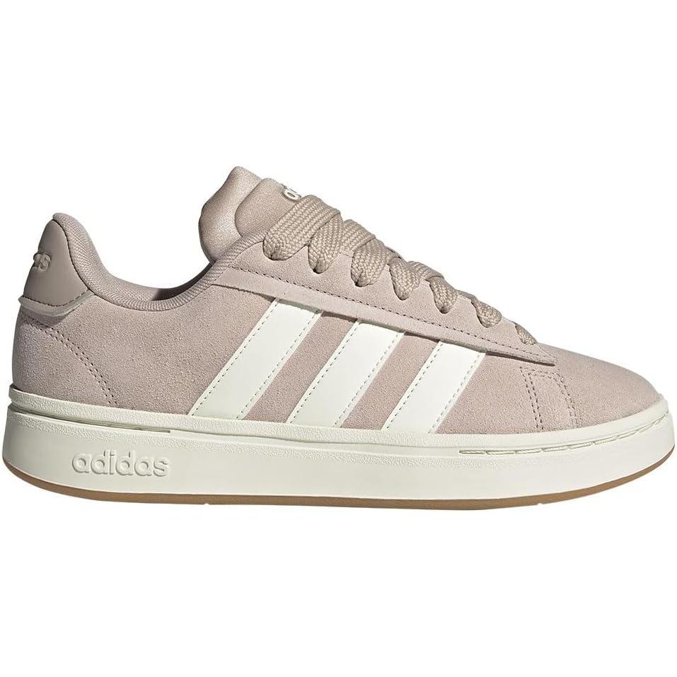 imageadidas Mens Grand Court Alpha 00s SneakerWonder Taupe Off White Vapour Grey