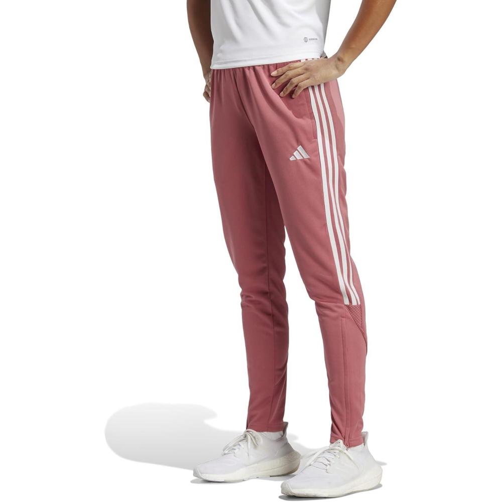 imageadidas Womens Tiro PantsPink StrataWhite