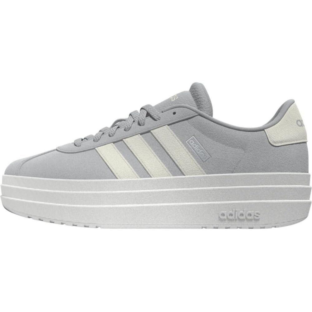 imageadidas Womens Vl Court Bold SneakerGreyOff WhiteChalk White