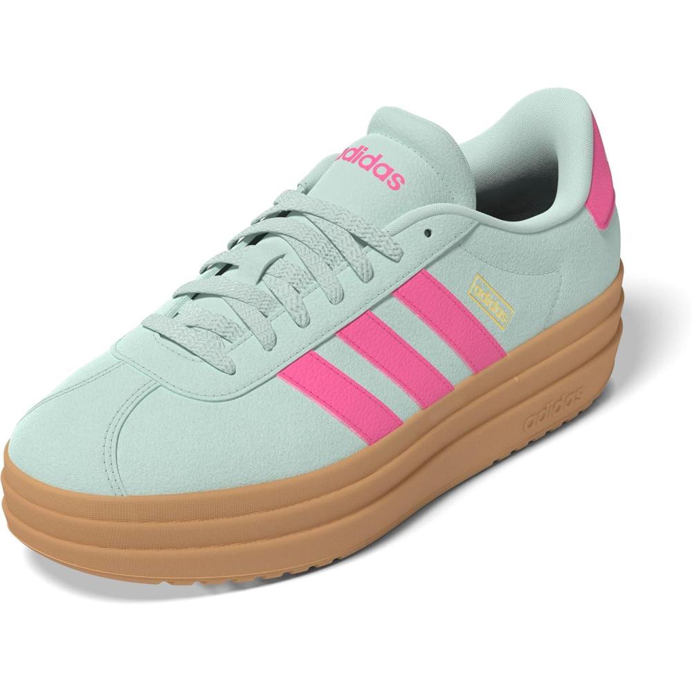 imageadidas Womens Vl Court Bold SneakerHalo MintPulse MagentaGum