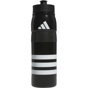 adidas 750 ML (28 oz) Stadium Refillable Plastic Sport Water Bottle(Black/White/Black/Black)