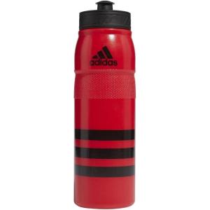 adidas 750 ML (28 oz) Stadium Refillable Plastic Sport Water Bottle(Scarlet Red/Black)
