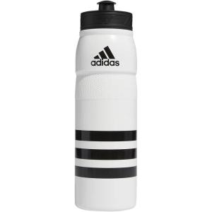 adidas 750 ML (28 oz) Stadium Refillable Plastic Sport Water Bottle(White/Black)