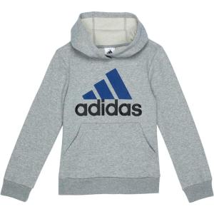 adidas Kids Boys Essential Hoodie Training Casual – Black(Medium Grey Heather)