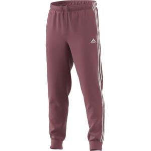 adidas Men’s Essentials 3-Stripes Tricot Jogger Pants(Preloved Crimson)