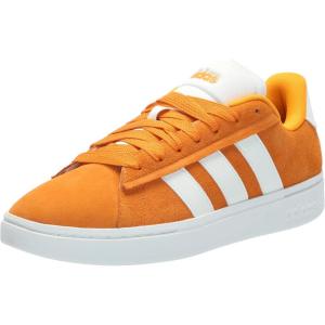 adidas Men’s Grand Court Alpha 00s Sneaker(Crew Orange/Off White/Off White)