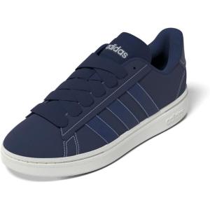 adidas Men’s Grand Court Alpha 00s Sneaker(Dark Blue/Dark Blue/Halo Blue)
