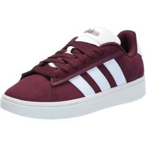 adidas Men’s Grand Court Alpha 00s Sneaker(Maroon/White/Maroon)