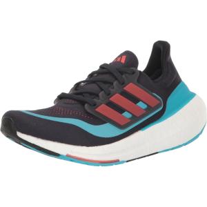 adidas Men’s Ultraboost Light Running Shoes Sneaker(Ink/Bright Red/Lucid Cyan)
