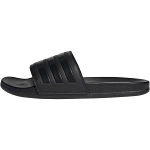 adidas Unisex Adult Adilette Comfort Slide(Black/Black)