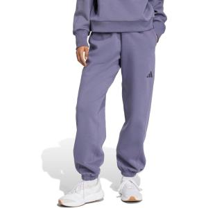 adidas Women’s All Szn Fleece Loose Pants(Preloved Violet)