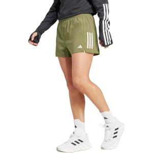 adidas Women’s Own The Run Shorts(Olive Strata)
