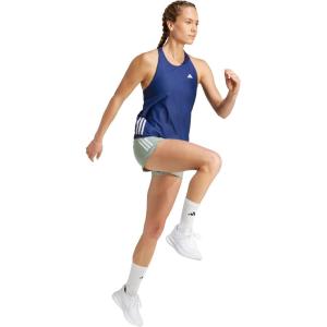 adidas Women’s Own The Run Shorts(Silver Green)