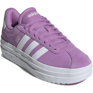adidas Women’s Vl Court Bold Sneaker(Preloved Purple/White/White)