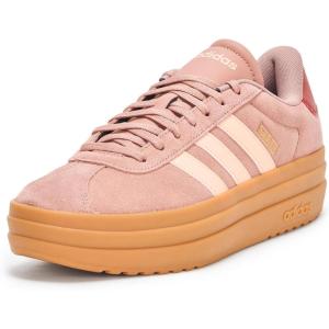adidas Women’s Vl Court Bold Sneaker(Warm Clay/Powder Coral/Gum)