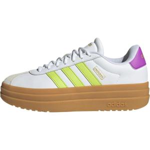 adidas Women’s Vl Court Bold Sneaker(White/White/White)