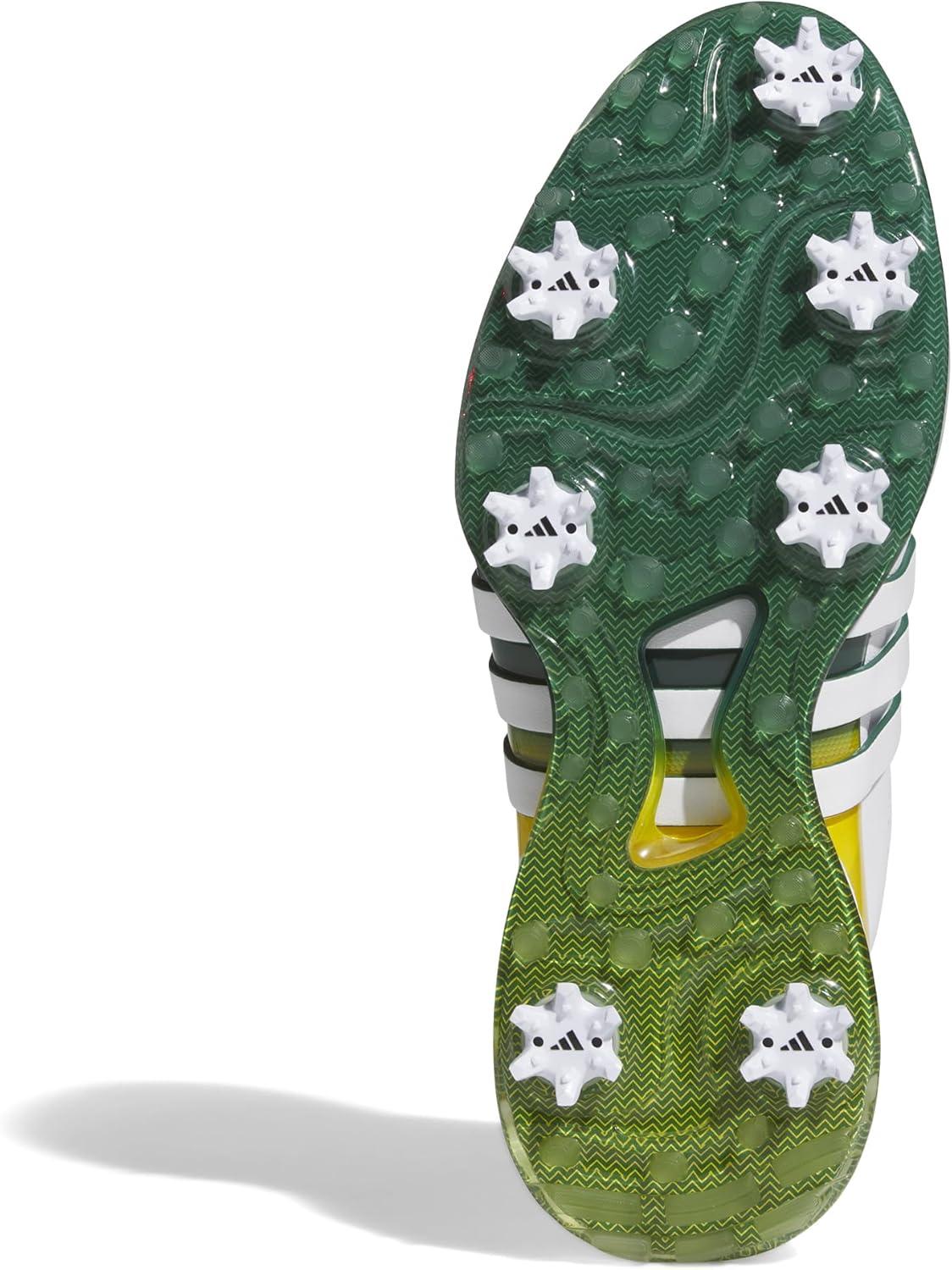 imageadidas Mens Tour360 24 Golf ShoesFootwear WhiteCollegiate GreenYellow