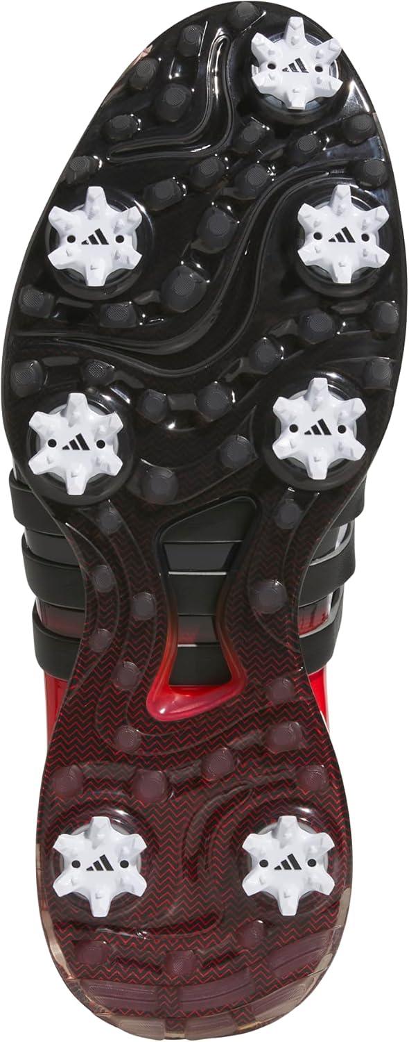 imageadidas Mens Tour360 24 Golf ShoesFootwear WhiteCore BlackLucid Red