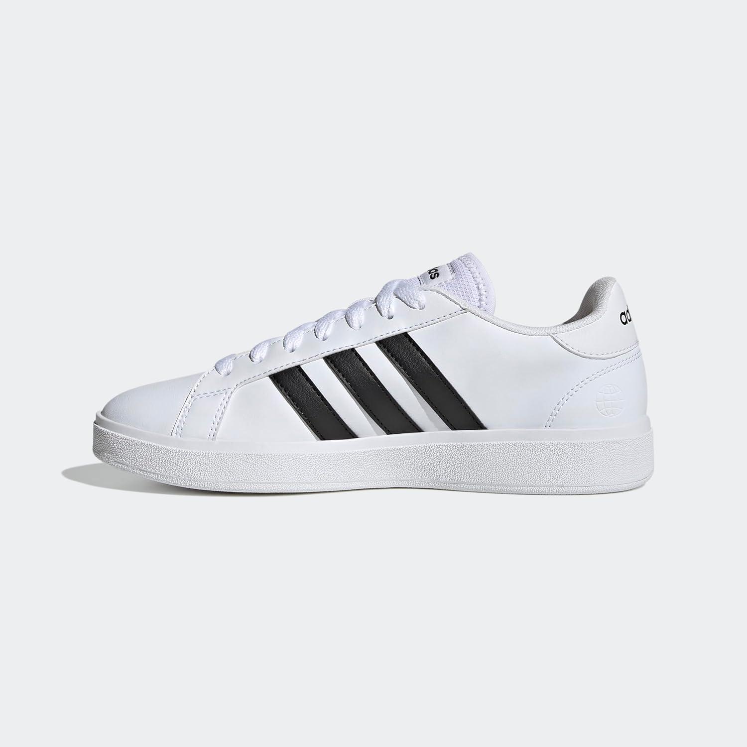 imageadidas Womens Grand Court 20 Tennis ShoeFuture WhiteCore Black